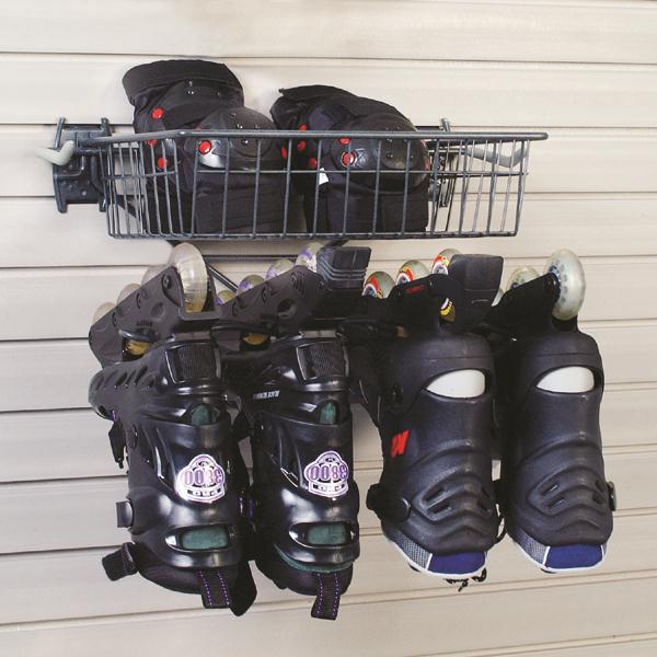 Skate Rack & Basket