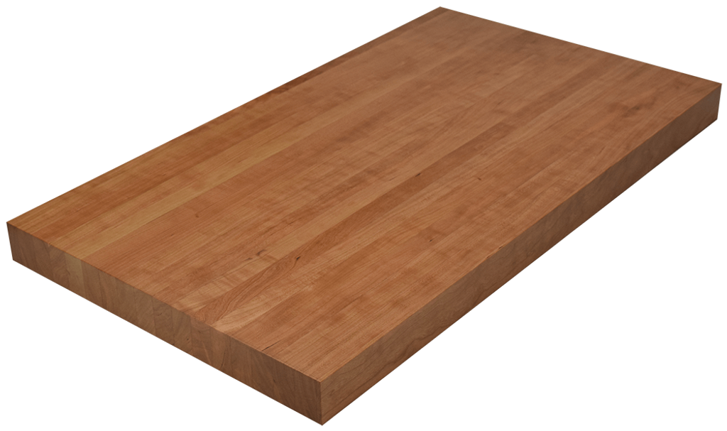Clear Cherry Edge Grain Butcher Block Countertop