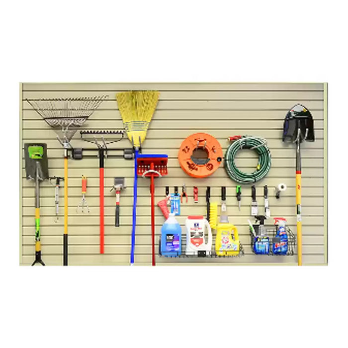 HandiKits Starter Kit Gray (8) Panels with Locking Hooks and (21) Accessories