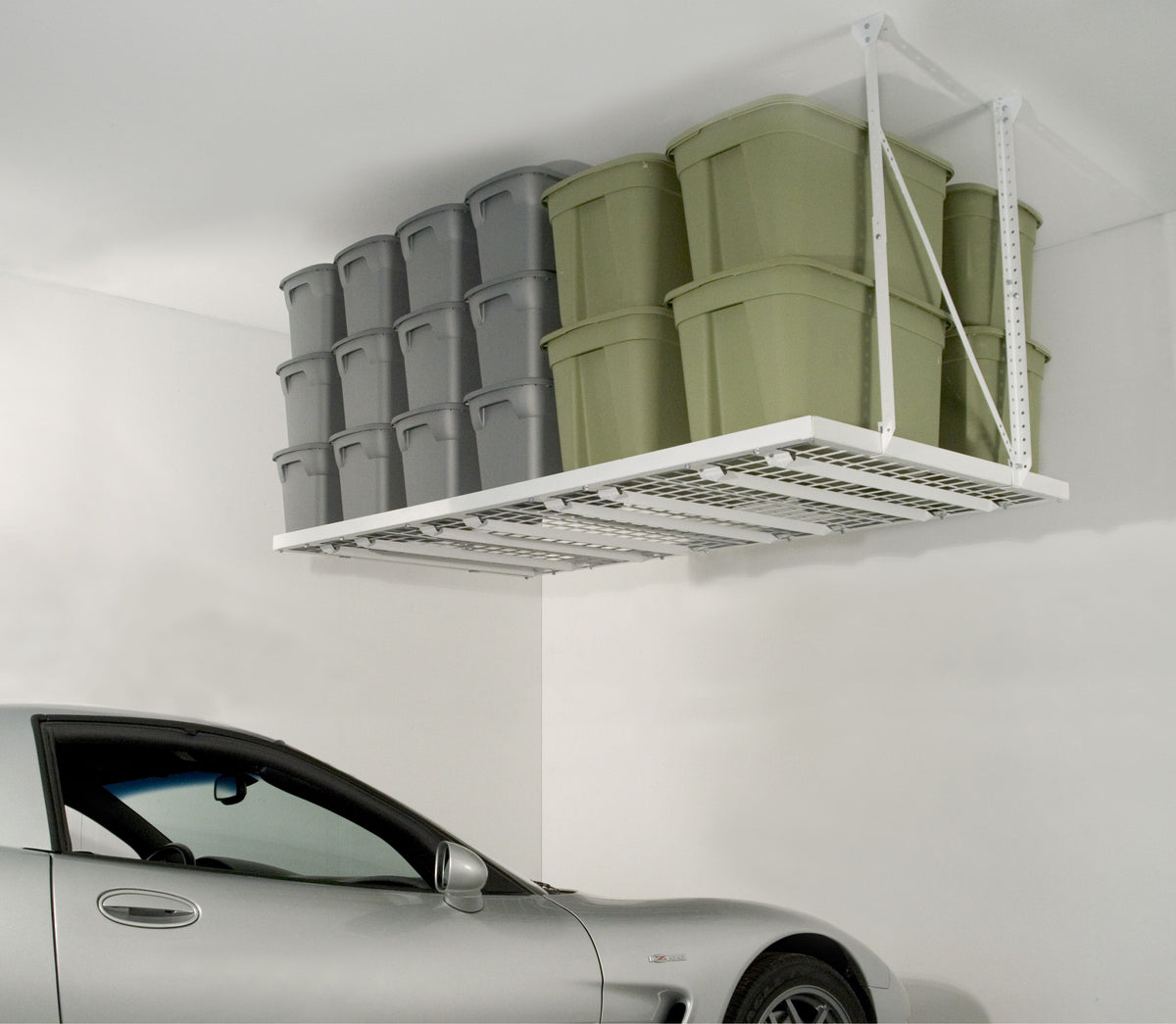 Overhead Chevy Rack Overhead Storage Racks — Garagewerx