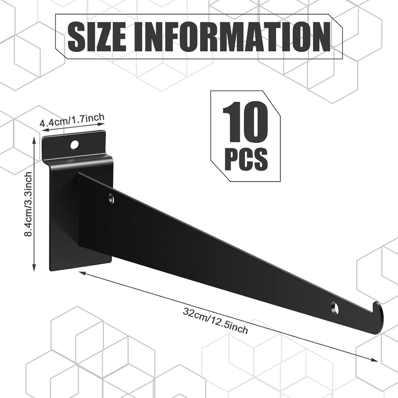 12" Slatwall Shelf Bracket