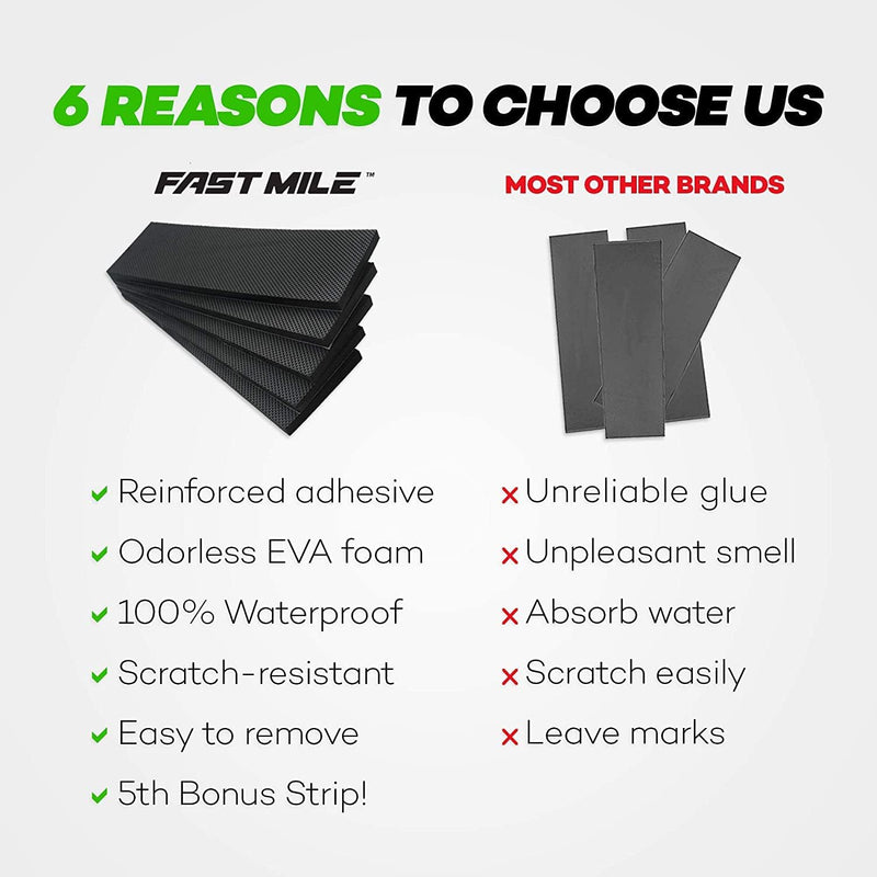 5X Garage Wall Protectors, Car Door & Bumper Guards - Self Adhesive Foam Wall Padding