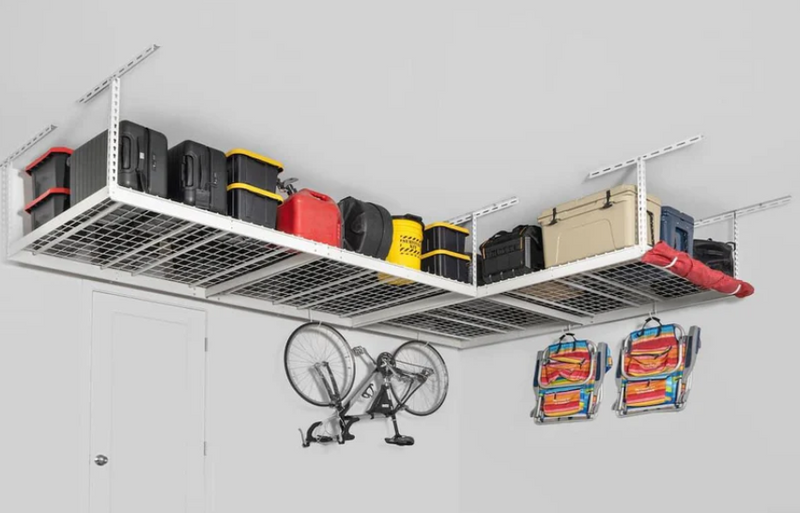 4' x 8' Overhead Garage Storage Rack (Two Rack Pack)