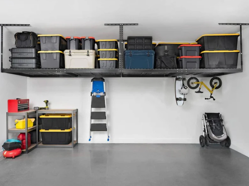 4' x 8' Overhead Garage Storage Rack (Two Rack Pack)