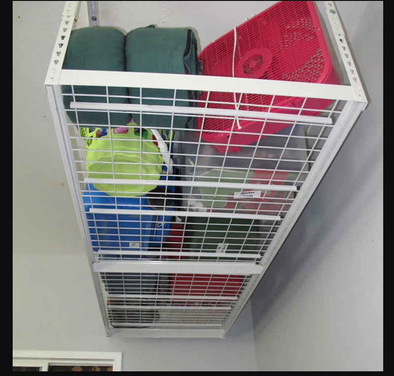 3' x 8' Overhead Garage Storage Rack