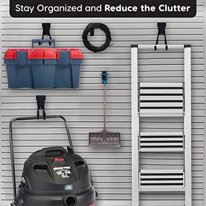 Pack of 20 Heavy-Duty Utility Garage Hooks and Hangers