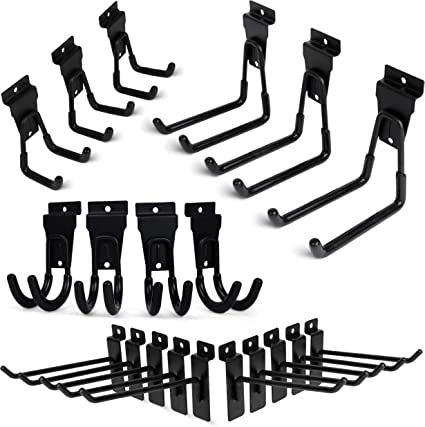 Pack of 20 Heavy-Duty Utility Garage Hooks and Hangers