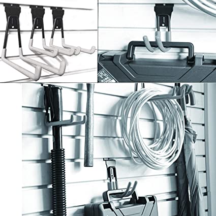 Slatwall Medium U Hooks (6 Pack)