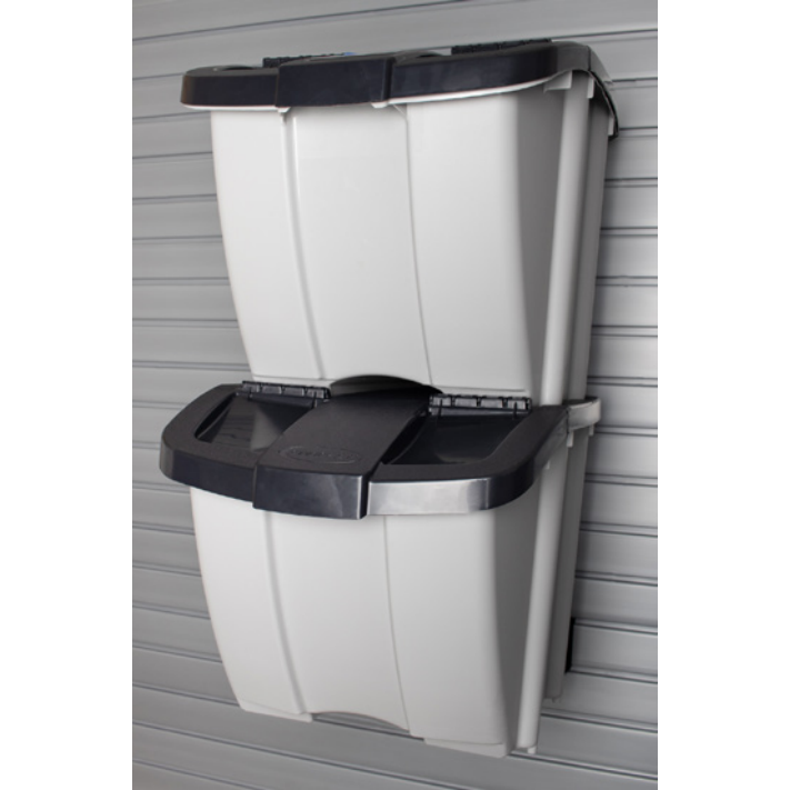 HandiWall Recycling Center Gray/Black HandiSOLUTIONS