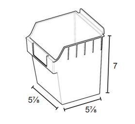 HandiWall Cube STORBOX Bin