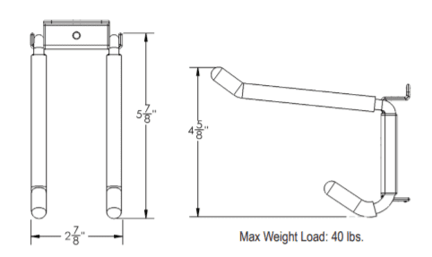 HandiWall Double Utility Hook