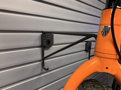 HandiWall Horizontal Bike Hooks, with lock (PAIR)