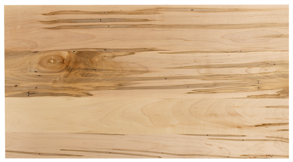 Wormy Maple (Ambrosia) Wide Plank (Face Grain) Countertop