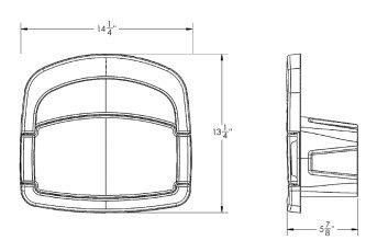 HandiWall Wall Mount Hose Holder