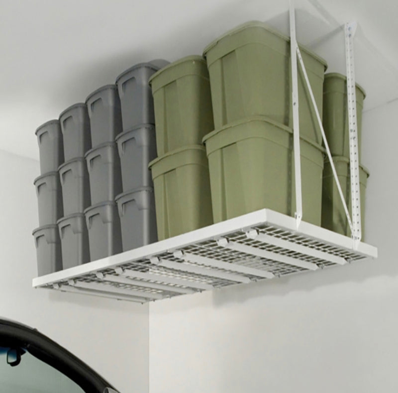 Overhead Utilities Rack Hyloft Super Pro Overhead Racks and Installation — Garagewerx