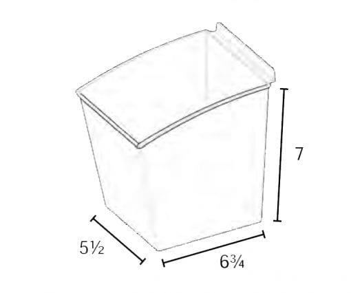 HandiWall Popbox Cube Bin