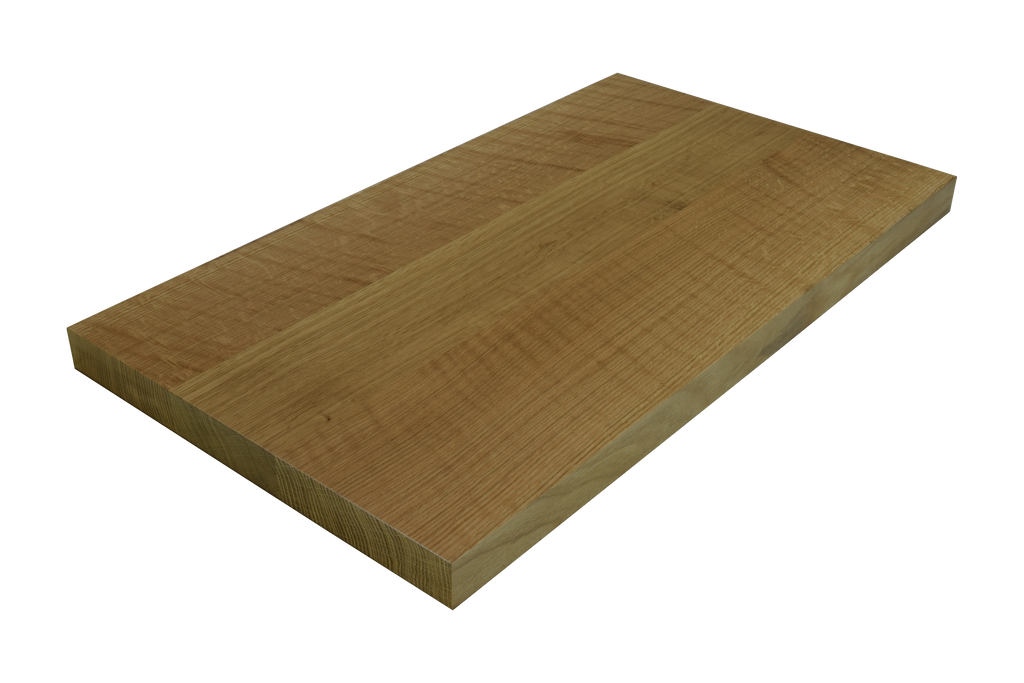 Quarter Sawn White Oak Wide Plank (Face Grain) Countertop
